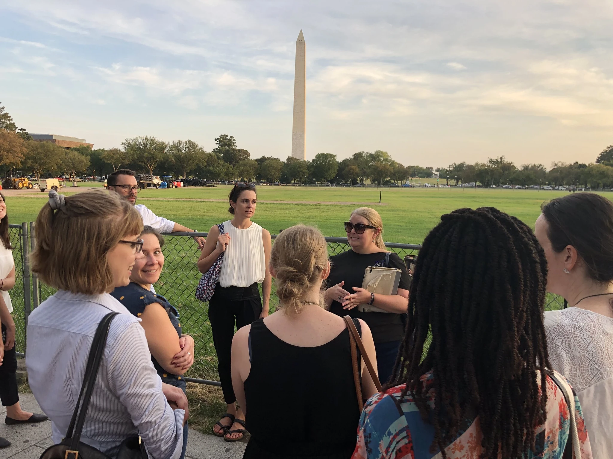  As part our our Gender Lens Investing event, we learned about the untold stories of the First Ladies of the United States during a sunset walking tour of DC landmarks, guided by local, female-owned business,  A Tour of Her Own !  